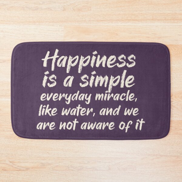 Artikelvorschau, Happiness is a simple everyday miracle - Nikos Kazantzakis entworfen und verkauft von portokalis.