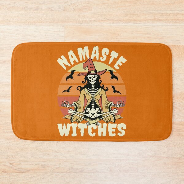 Item preview, Namaste Witches Halloween for Women Funny Skeleton Witch Silhouette designed and sold by Teez-Me.