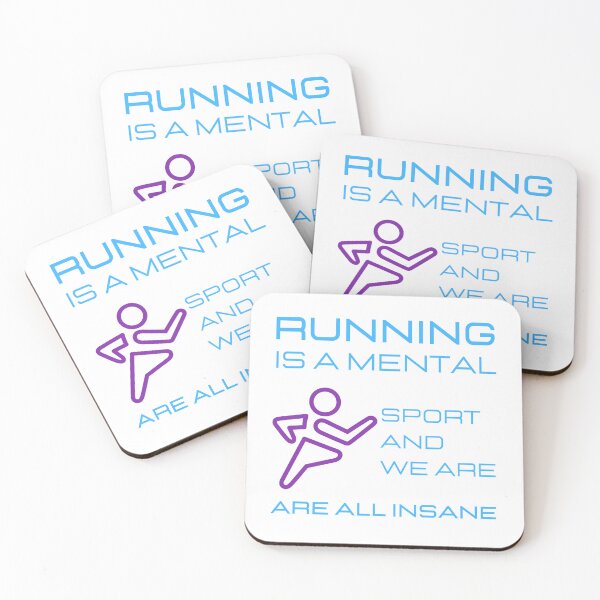 Item preview, Running Is A Mental Sport And We Are All Insane designed and sold by The Love Quill.