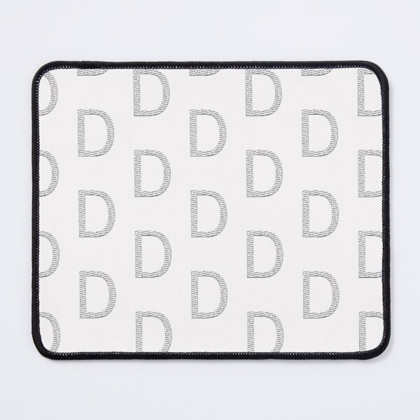 Item preview, Typographic monogram cutout D designed and sold by Emi Yañez.