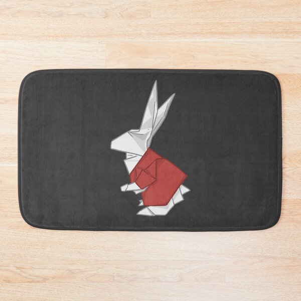 Item preview, Origami White and Red Rabbit _ Wonderland Rabbit _ Bunniesmee designed and sold by bunniesmee.