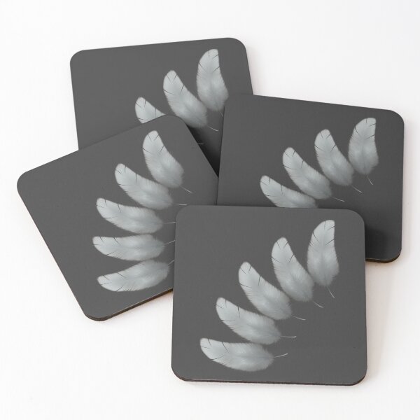 Item preview, White Feathers designed and sold by DogLifeCo.