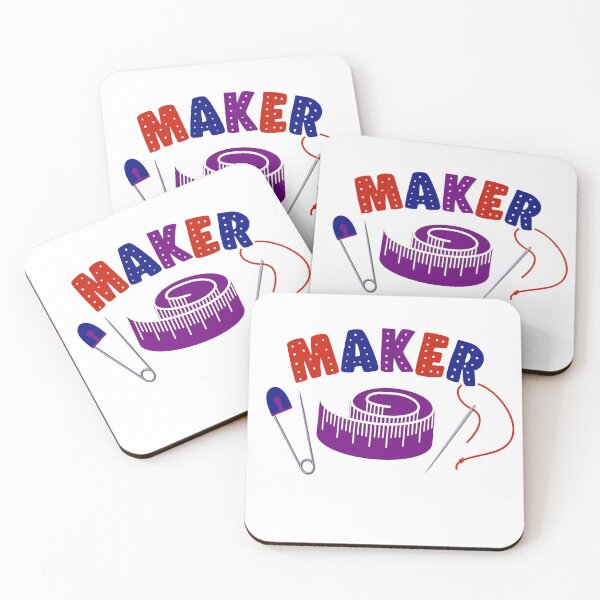 Item preview, MAKER for crafters, sewers, creatives, creators, and makers designed and sold by incurablehippie.
