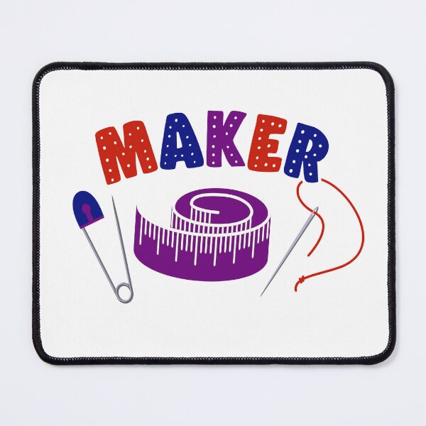 Item preview, MAKER for crafters, sewers, creatives, creators, and makers designed and sold by incurablehippie.