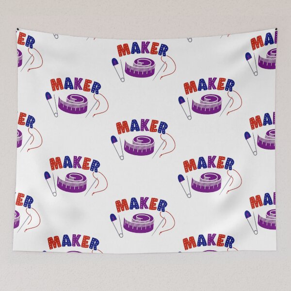Item preview, MAKER for crafters, sewers, creatives, creators, and makers designed and sold by incurablehippie.