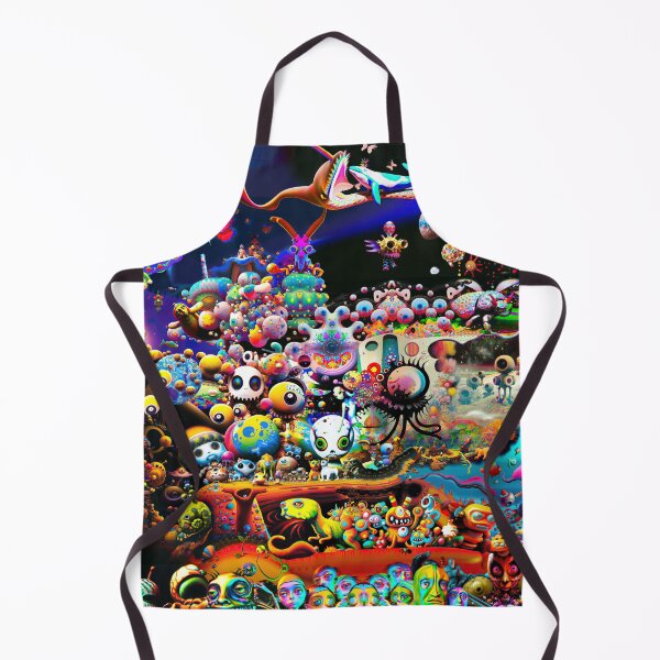 Item preview, Cohabitation - Trippy Art Collage designed and sold by murkyburkins.