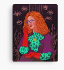 MYRTLE SNOW/ BURN THE WITCH Canvas Print