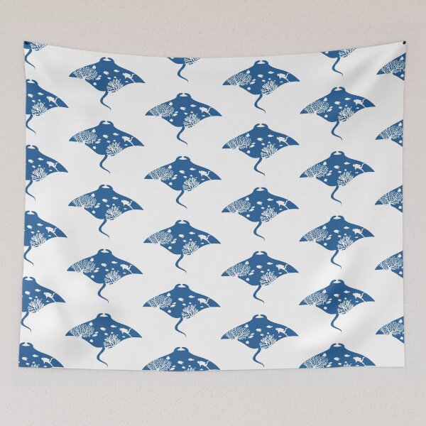 Item preview, Diving with manta rays designed and sold by HeliasterRico.