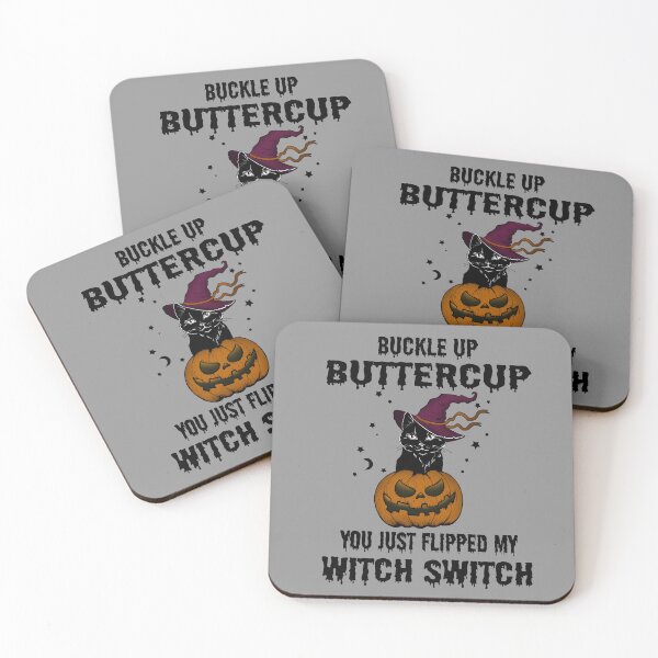 Item preview, buckle up buttercup you just flipped my witch switch,Florence Pugh,Halloween Costume 2022,Esther,Halloween Ends,Invitation,Orphan,Scarry designed and sold by NAZIMNADIR.