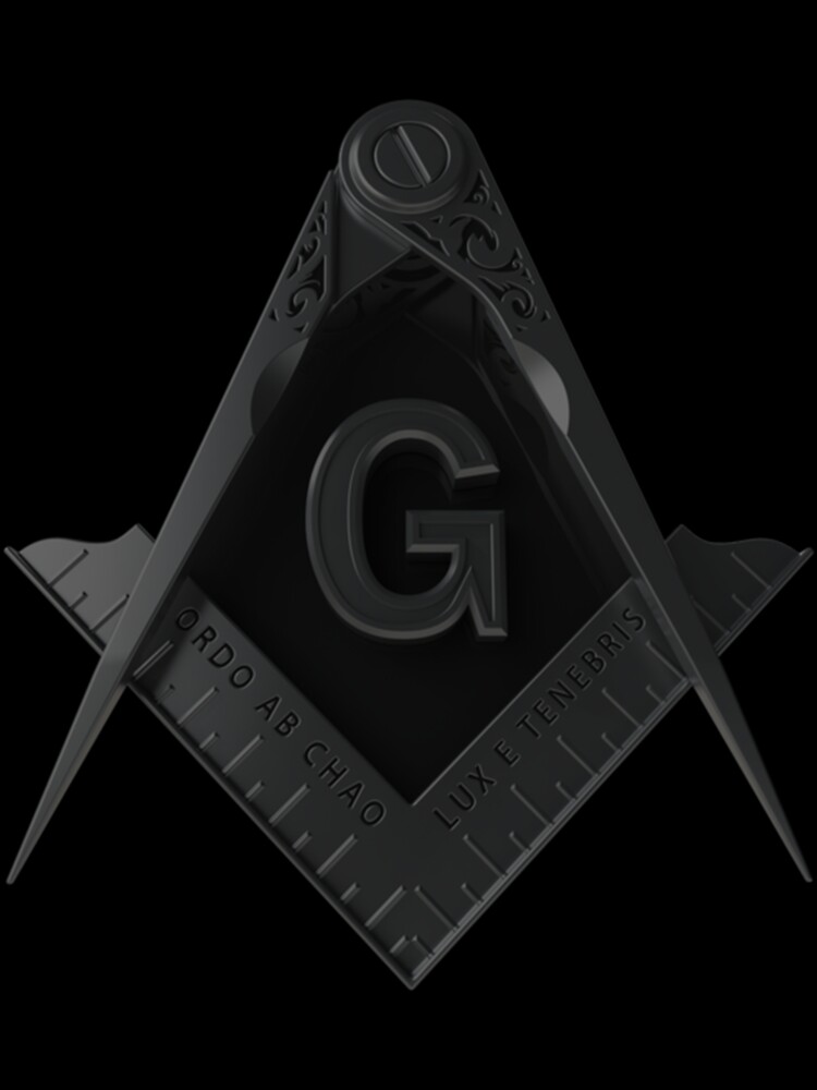 Masonic Shirt Square & Compass Stealth Modern Freemason
