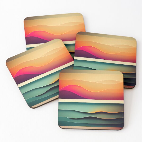 Item preview, Coloured Waves Pattern - 3 designed and sold by MrVPhotography.