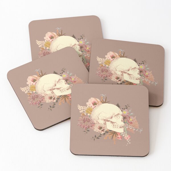 Item preview, Beautiful Vintage Human Skull Illustration designed and sold by TrulyEpoque.