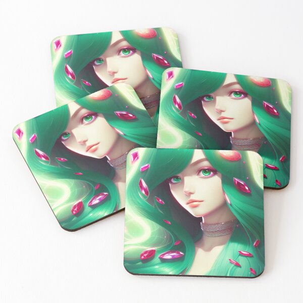 Item preview, Emerald eyes ruby look?✨ designed and sold by iDrawey.
