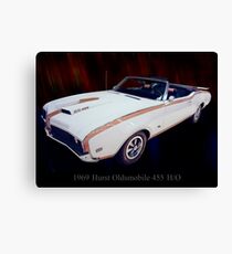 1969 Hurst Oldsmobile 455 Ho Convertible Canvas Print