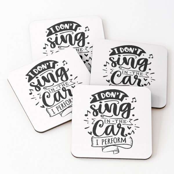 Item preview, I don`t sing in my car I perform designed and sold by Delicarte.