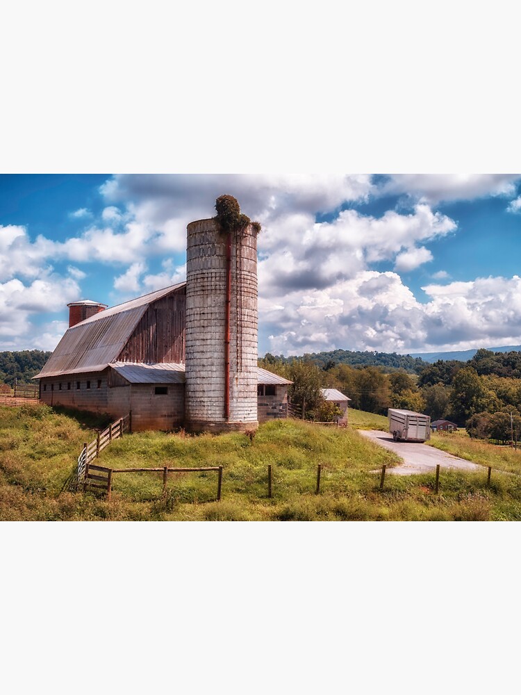 "Landmark Farm" Sticker for Sale by butterbean57 Redbubble