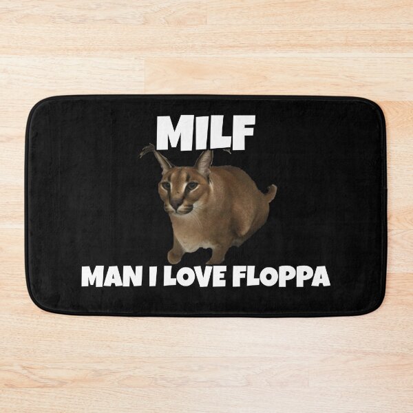 Item preview, MILF - Man I Love Floppa Funny Caracal Big Cat Meme designed and sold by epicmemeshirts1.