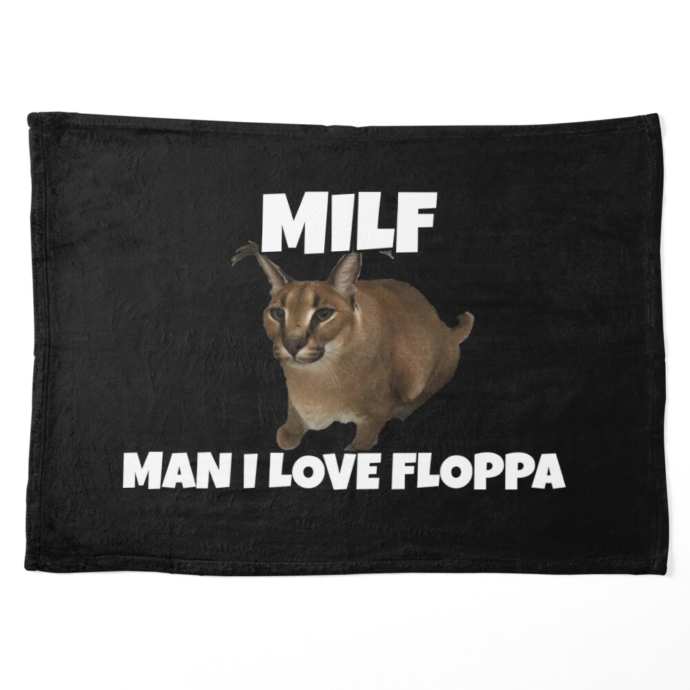 MILF - Man I Love Floppa - Big Floppa Funny Meme Design