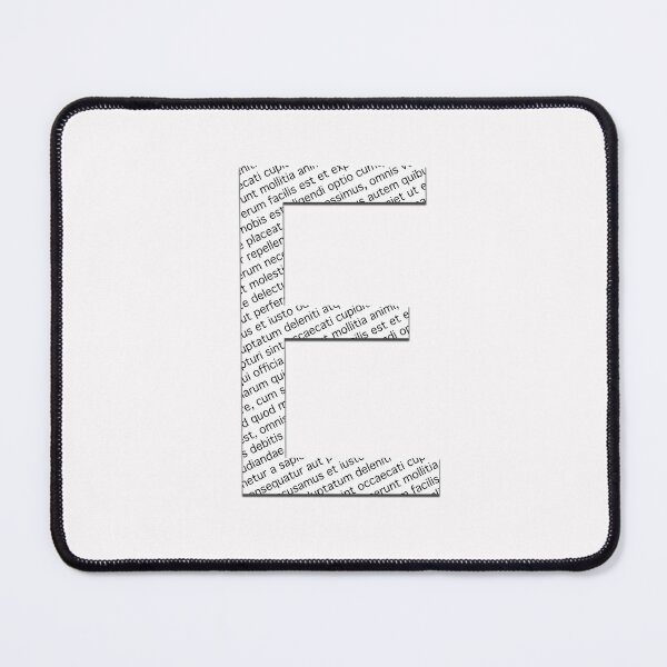 Item preview, Typographic monogram cutout E designed and sold by Emi Yañez.
