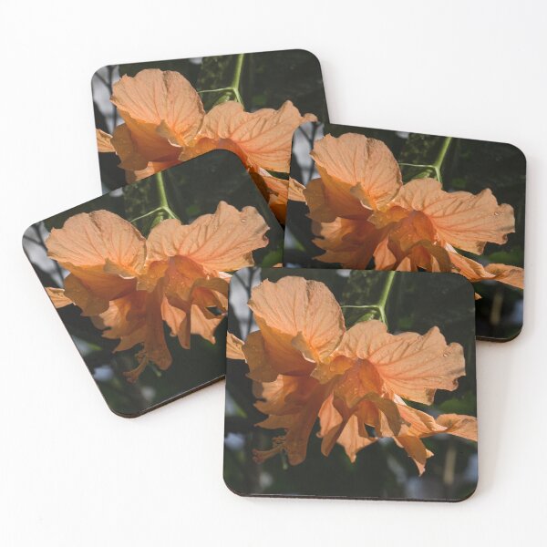 Item preview, Glowing Orange Hibiscus designed and sold by Georgia Mizuleva.