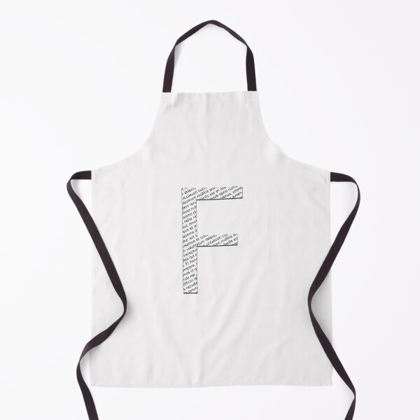 Item preview,  Typographic monogram cutout F designed and sold by Emi Yañez.