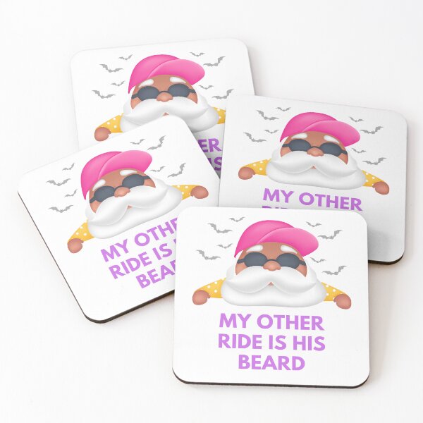 Item preview, My Other Ride Is His Beard designed and sold by The Love Quill.
