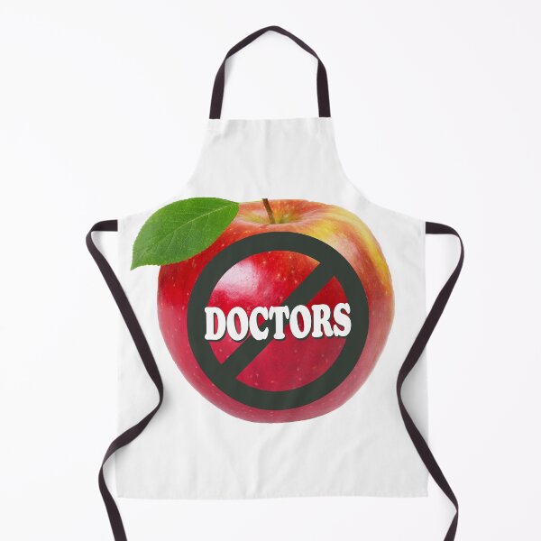 Aperçu de l'œuvre Une pomme par jour garde le docteur loin créée et vendue par DaganSays.