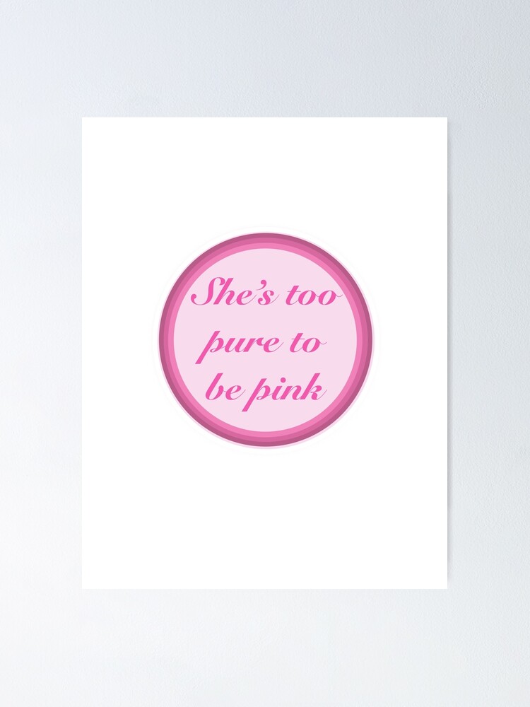 "Grease Pink Ladies Quote " Poster for Sale by laurenelise912 Redbubble