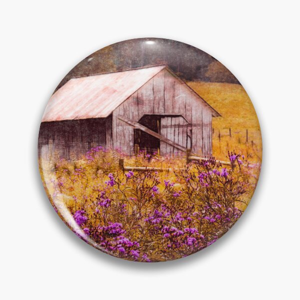 Item preview, Wildflowers And An Old Barn designed and sold by Jim Love.