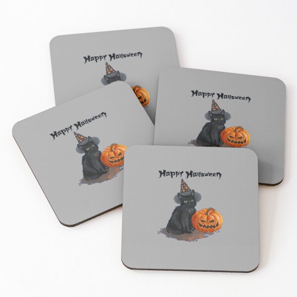 Item preview, Halloween cat , happy halloween designed and sold by Joud1422.