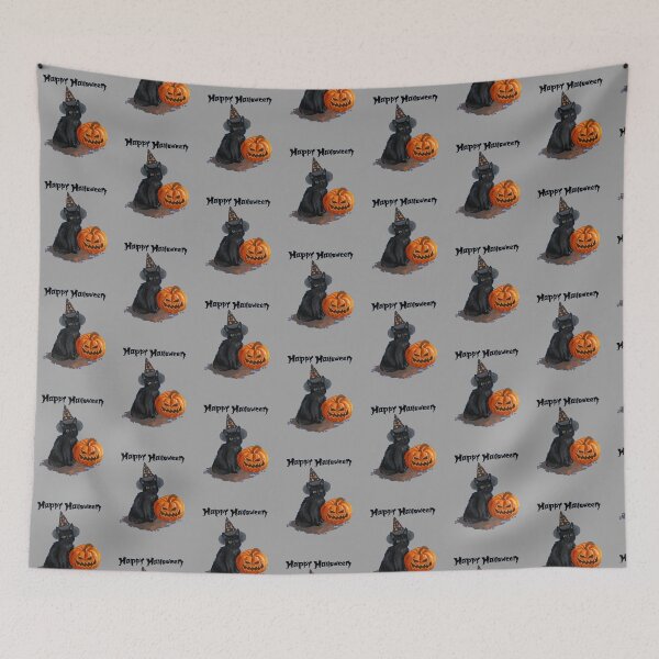 Item preview, Halloween cat , happy halloween designed and sold by Joud1422.