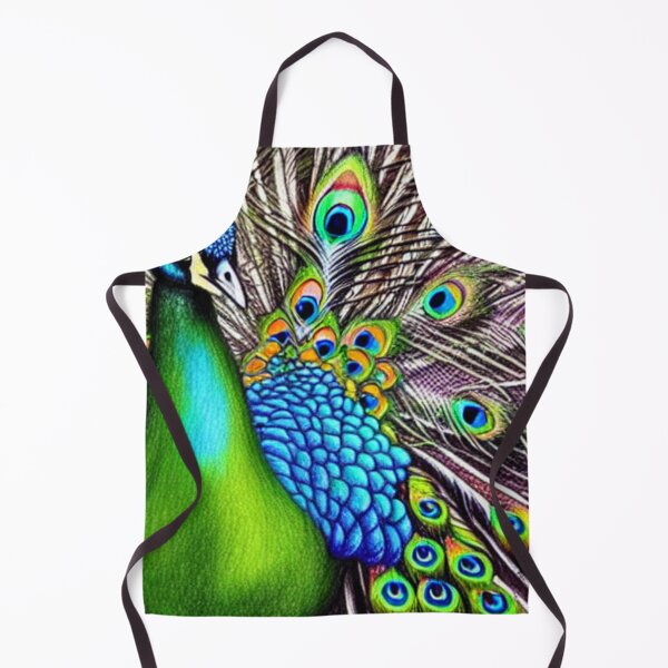 Item preview, Peacock with vibrant colors designed and sold by Analee & K.