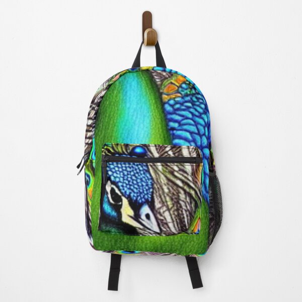 Item preview, Peacock with vibrant colors designed and sold by Analee & K.
