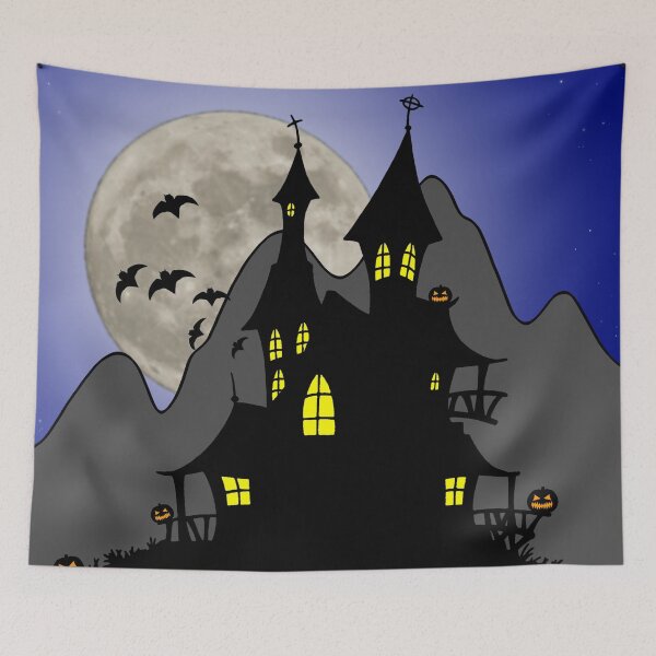 Item preview, Halloween Collection - The Cursed House Design designed and sold by Luciusinfabula.