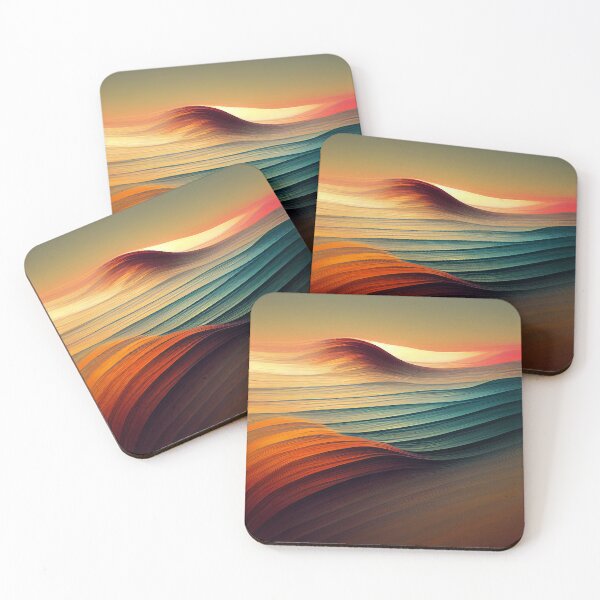 Item preview, Coloured Waves Pattern - 5 designed and sold by MrVPhotography.