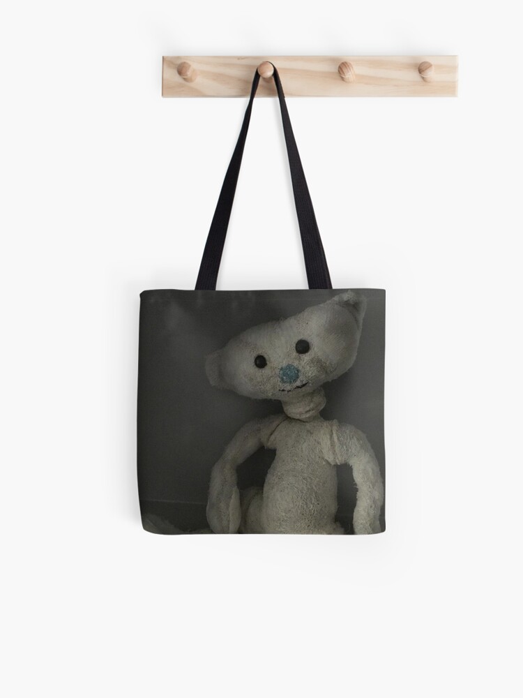 ★DAKS★Brown Bear Check Tote Bag Mini★ SPRAYGROUND - Peeking Character Check Tote Bag - 910T7504NSZ