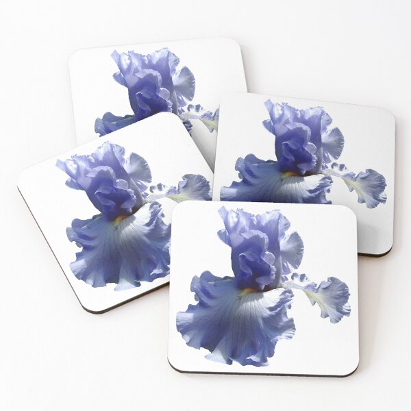Item preview, A Single Blue Bearded Iris Blossom designed and sold by Mandala Magic by OM.