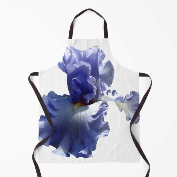 Item preview, A Single Blue Bearded Iris Blossom designed and sold by Mandala Magic by OM.