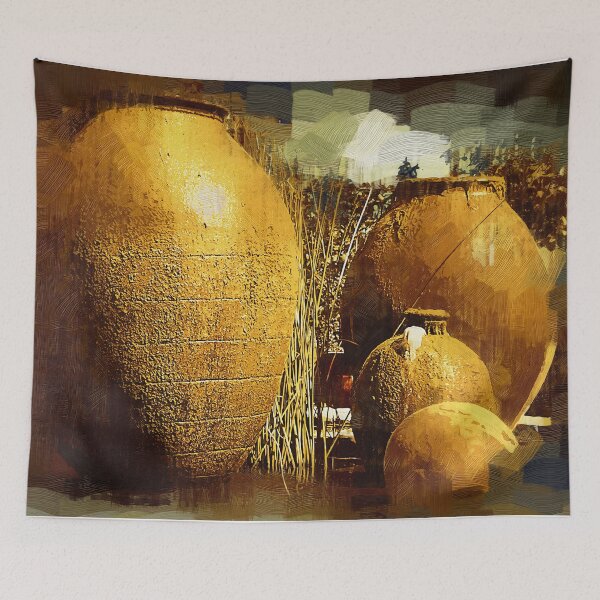 Item preview, Golden Large Fountain Urns designed and sold by KirtTisdale.