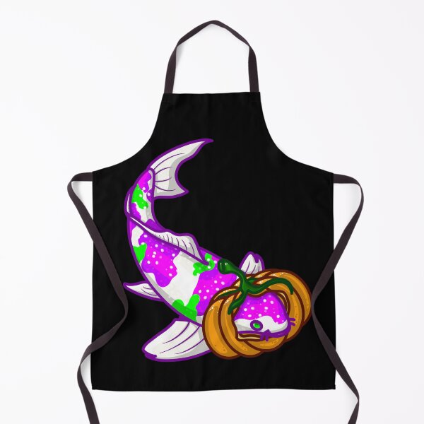 Item preview, Halloween Koi Fish With Pumpkin designed and sold by NLDStudios.