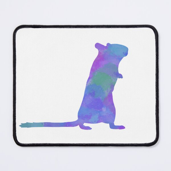Item preview, Cute Blue/green watercolour gerbil designed and sold by Becky-Marie.
