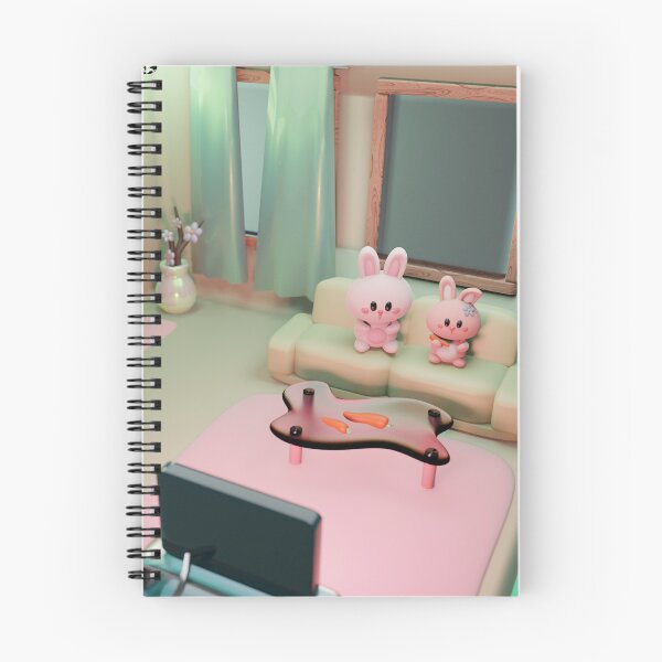 Item preview, Cute Room with Bunnies designed and sold by 3spiegelbild.