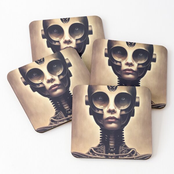 Item preview, Female machine robot designed and sold by mrlongfield.