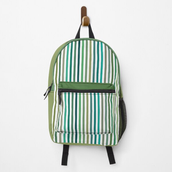 Item preview, Green And White Vertical Stripes designed and sold by MarkTees.