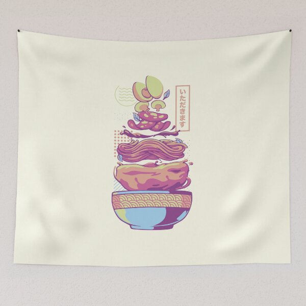 Item preview, Neon Core Noodles Ramen by Tobe Fonseca designed and sold by Tobe Fonseca®.