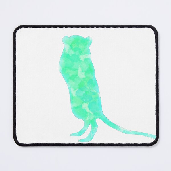 Item preview, Cute green watercolour gerbil designed and sold by Becky-Marie.