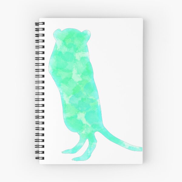 Item preview, Cute green watercolour gerbil designed and sold by Becky-Marie.