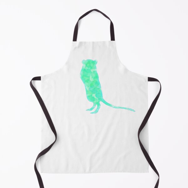 Item preview, Cute green watercolour gerbil designed and sold by Becky-Marie.