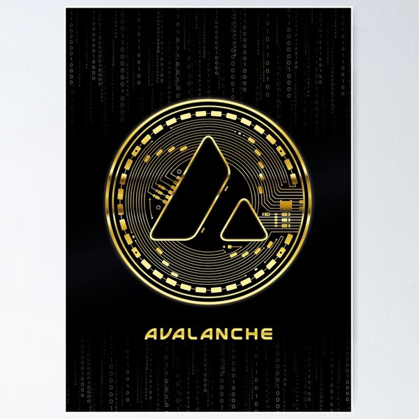 Item preview, Avalanche Coin Art designed and sold by Crypto Investor.