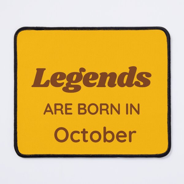 Item preview, Legends are born in October 1 designed and sold by GoEasify.